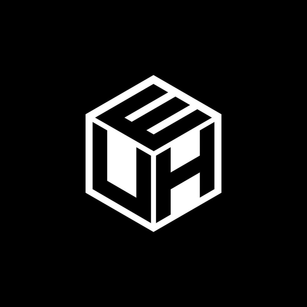 eh letra logo diseño, inspiración para un único identidad. moderno elegancia y creativo diseño. filigrana tu éxito con el sorprendentes esta logo. vector