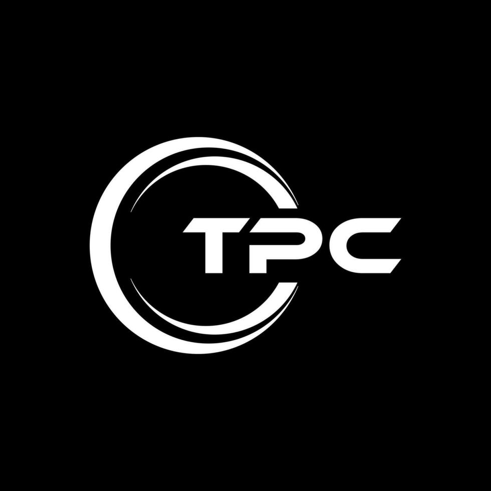 TPC Letter Logo Design, Inspiration for a Unique Identity. Modern Elegance and Creative Design. Watermark Your Success with the Striking this Logo. vector