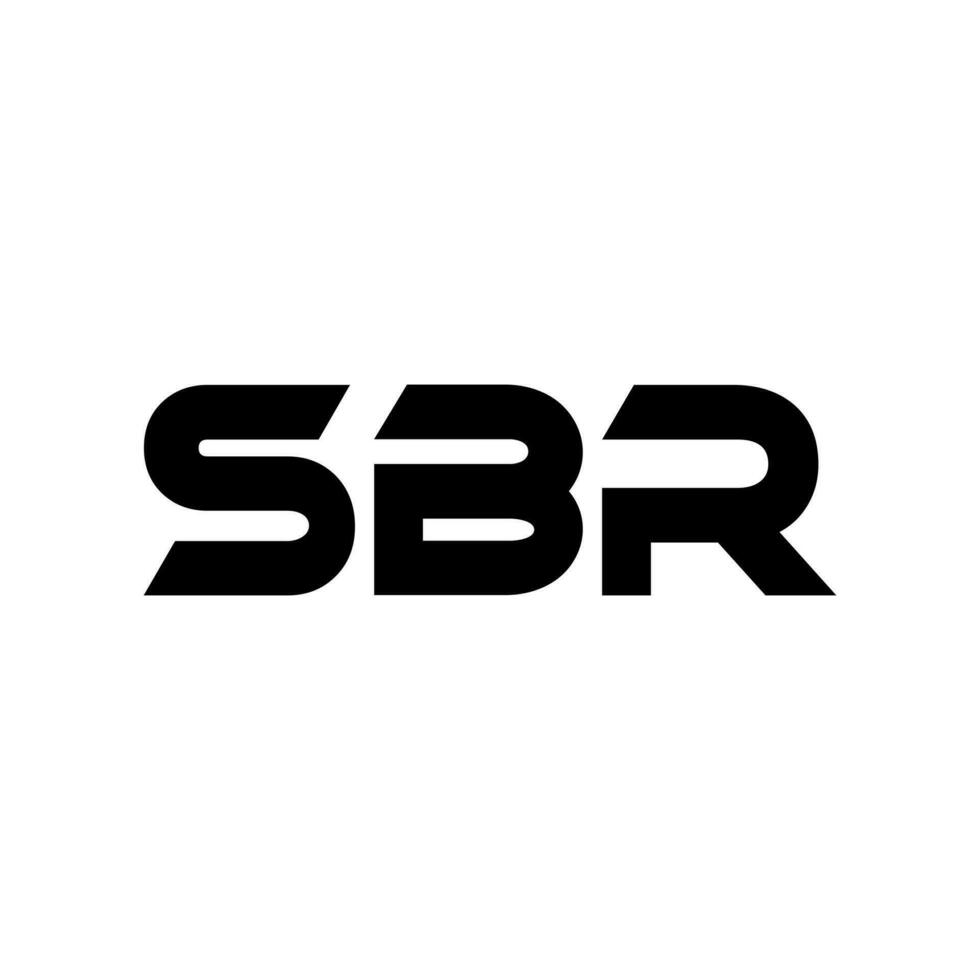 sbr logo diseño, inspiración para un único identidad. moderno elegancia y creativo diseño. filigrana tu éxito con el sorprendentes esta logo. vector