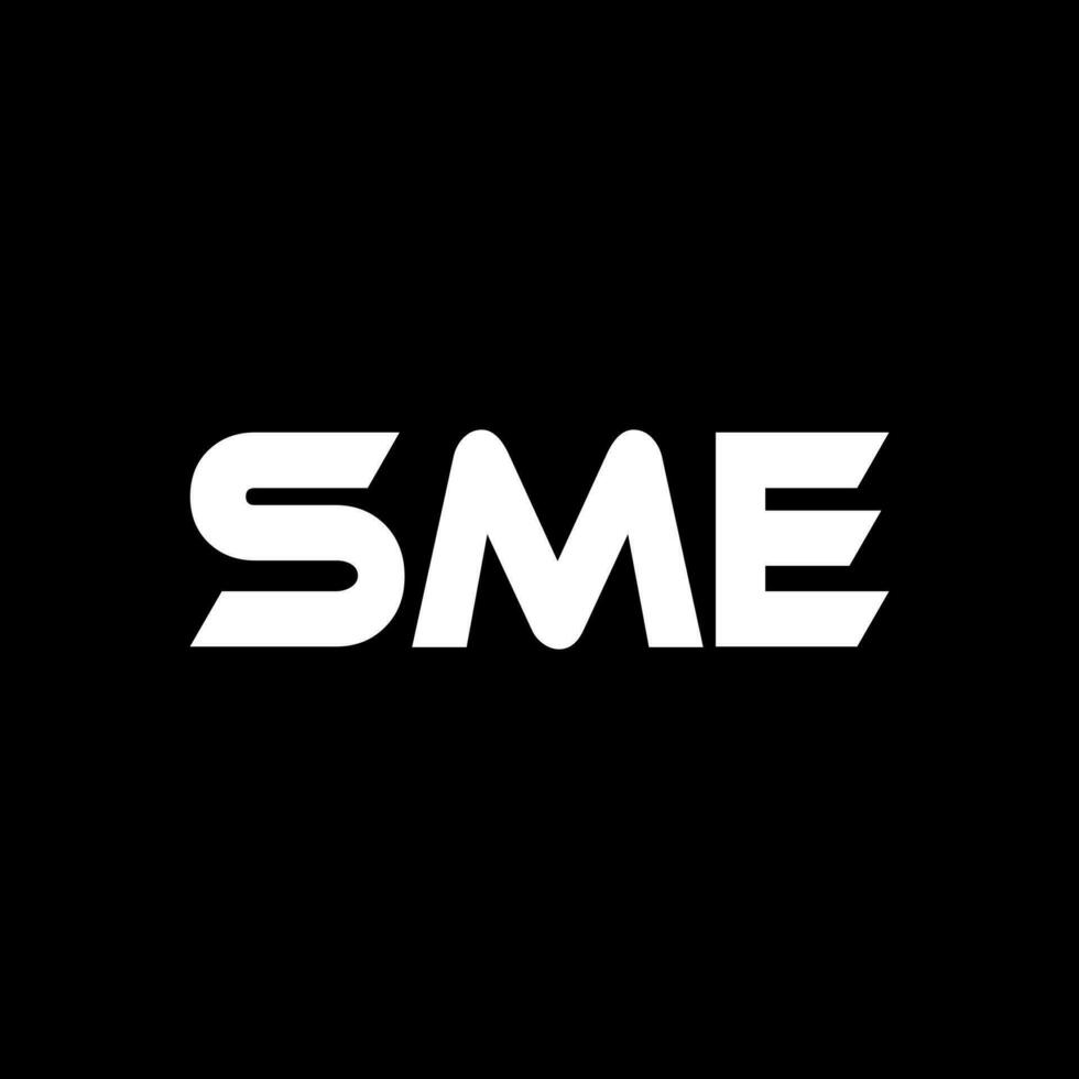 SME Letter Logo Design, Inspiration for a Unique Identity. Modern Elegance and Creative Design. Watermark Your Success with the Striking this Logo. vector