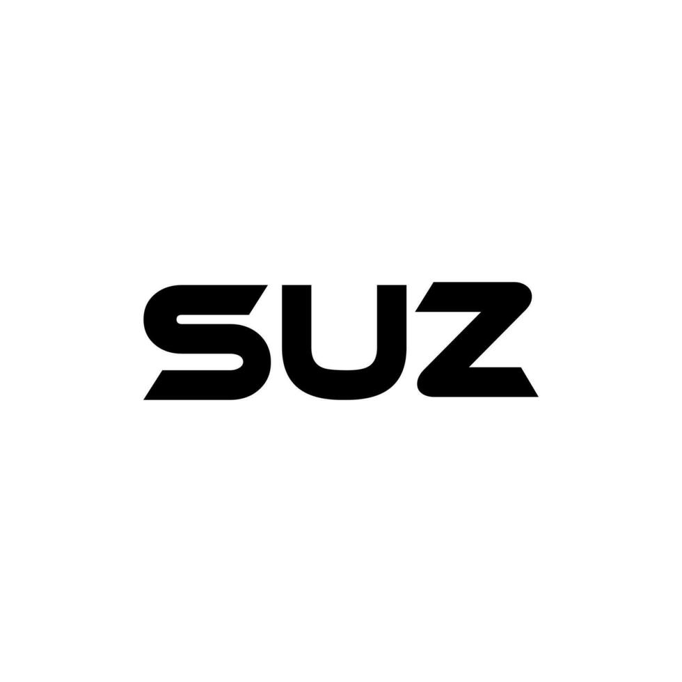 SUZ Letter Logo Design, Inspiration for a Unique Identity. Modern Elegance and Creative Design. Watermark Your Success with the Striking this Logo. vector