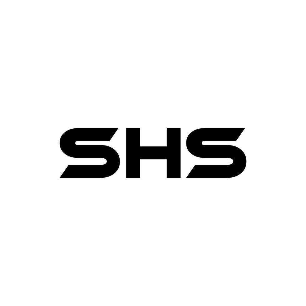 SHS Letter Logo Design, Inspiration for a Unique Identity. Modern Elegance and Creative Design. Watermark Your Success with the Striking this Logo. vector