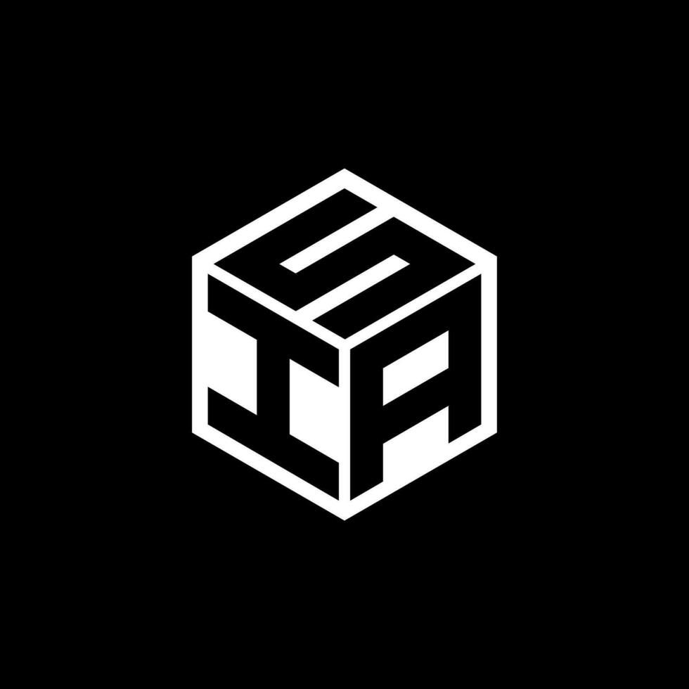 IAS Letter Logo Design, Inspiration for a Unique Identity. Modern Elegance and Creative Design. Watermark Your Success with the Striking this Logo. vector