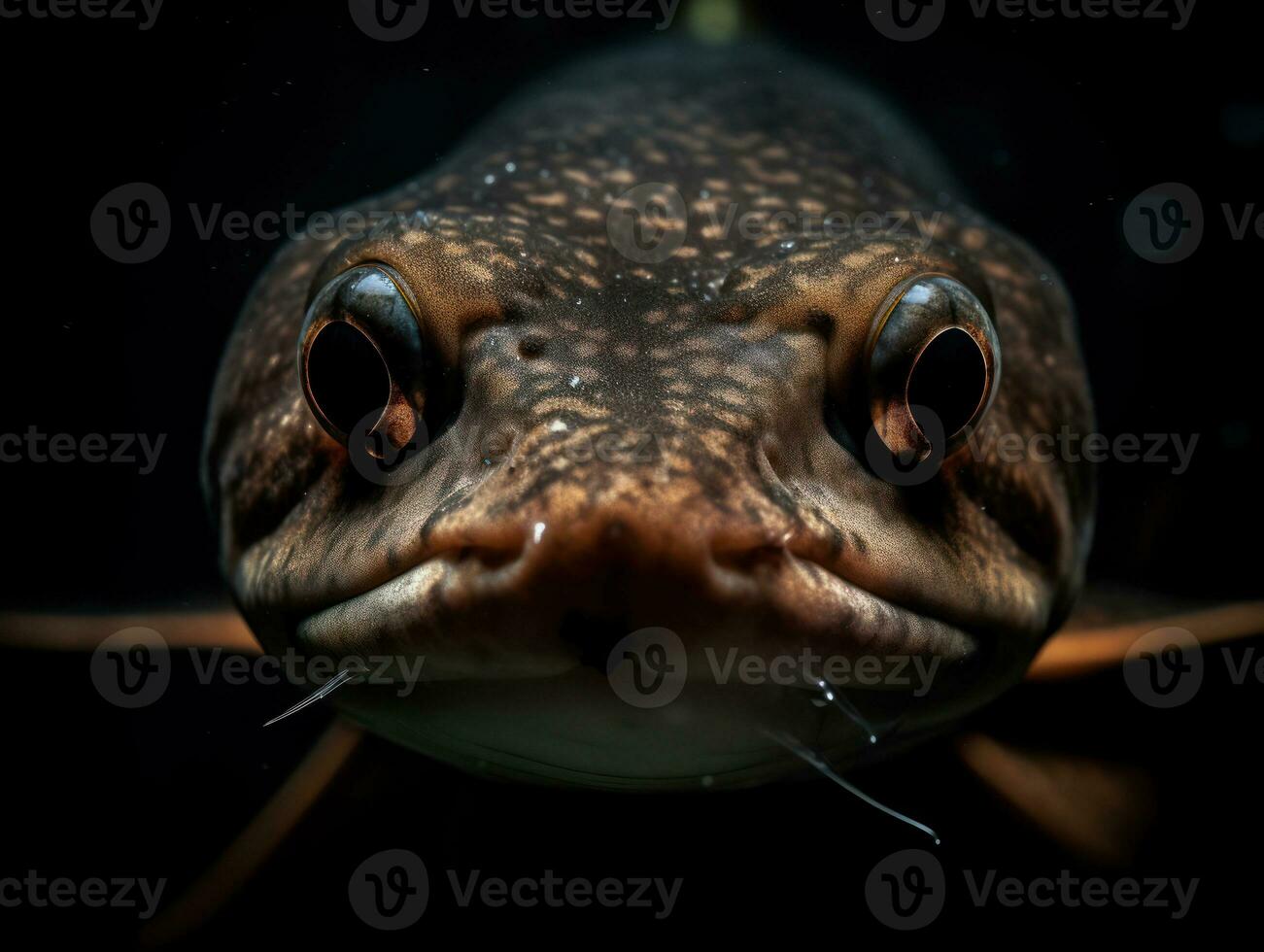 cazón retrato creado con generativo ai tecnología foto