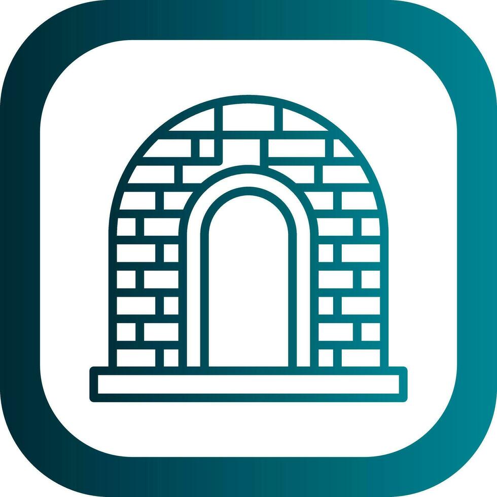 Igloo Vector Icon Design