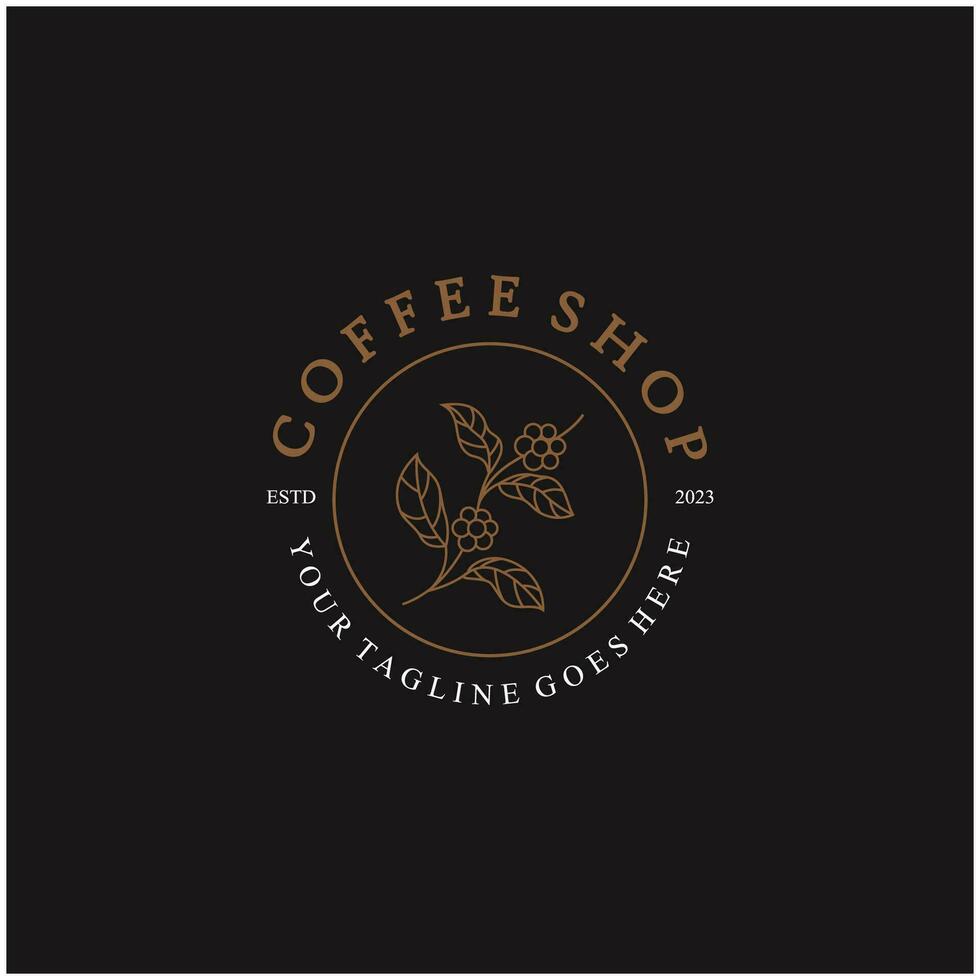 coffee bean icon vector illustration template