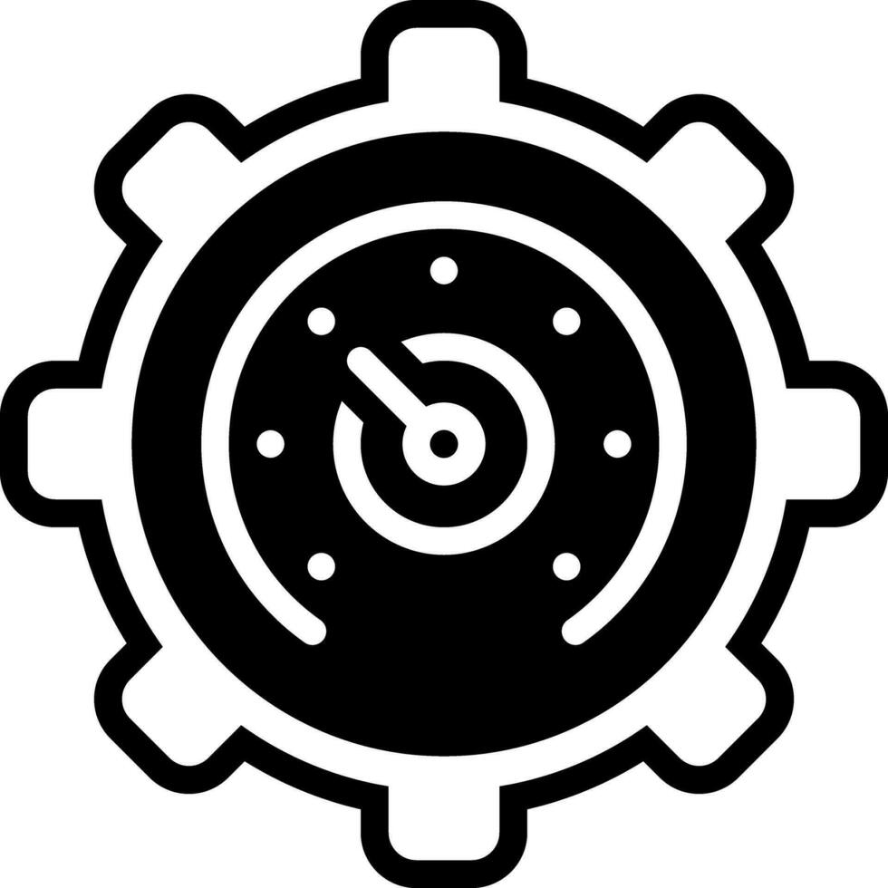 solid icon for indicators vector