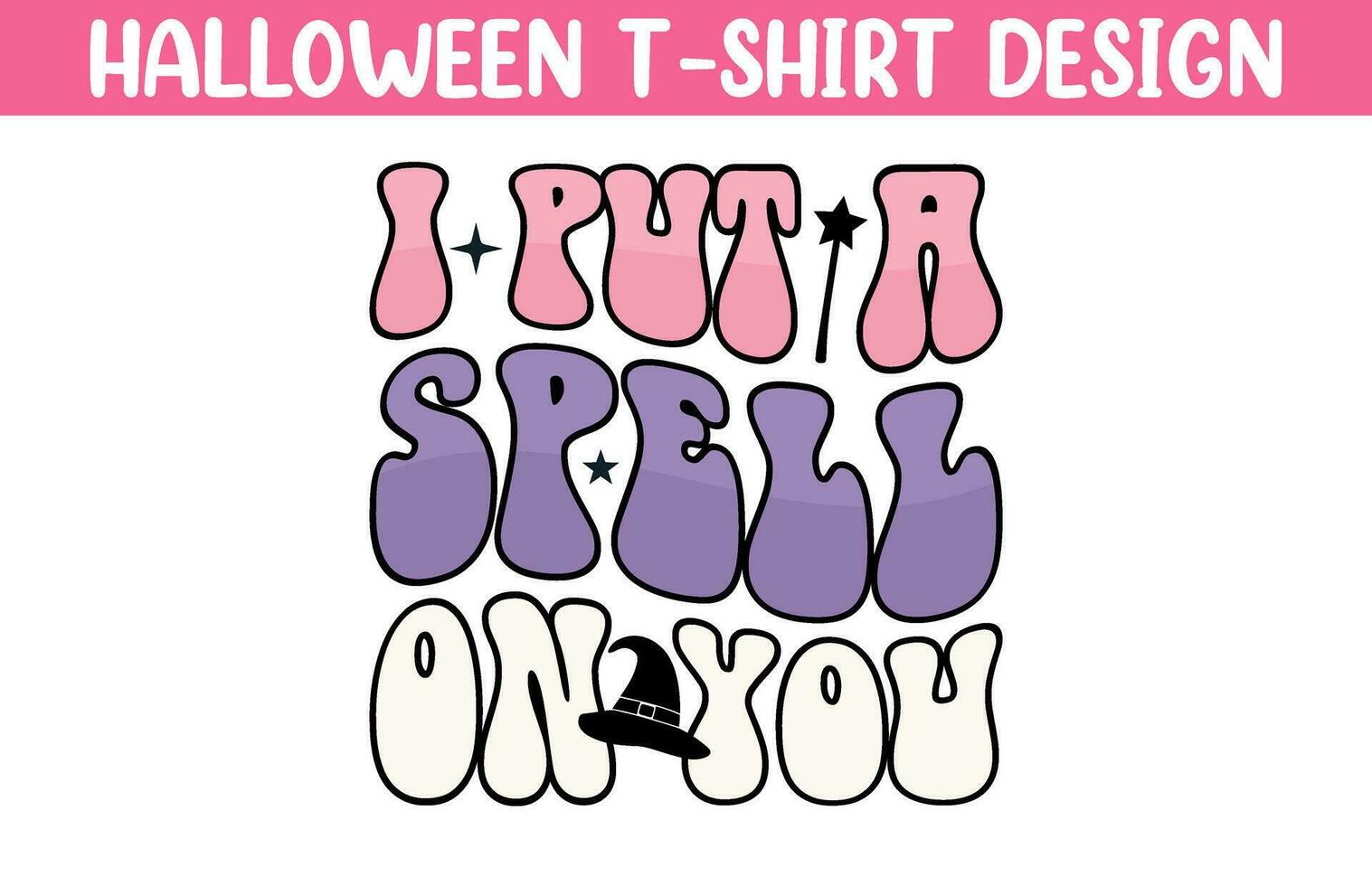 Cute Halloween t shirt vector illustration, Halloween T Shirt Design, Happy Halloween T shirt vector, Trendy Halloween T Shirt template