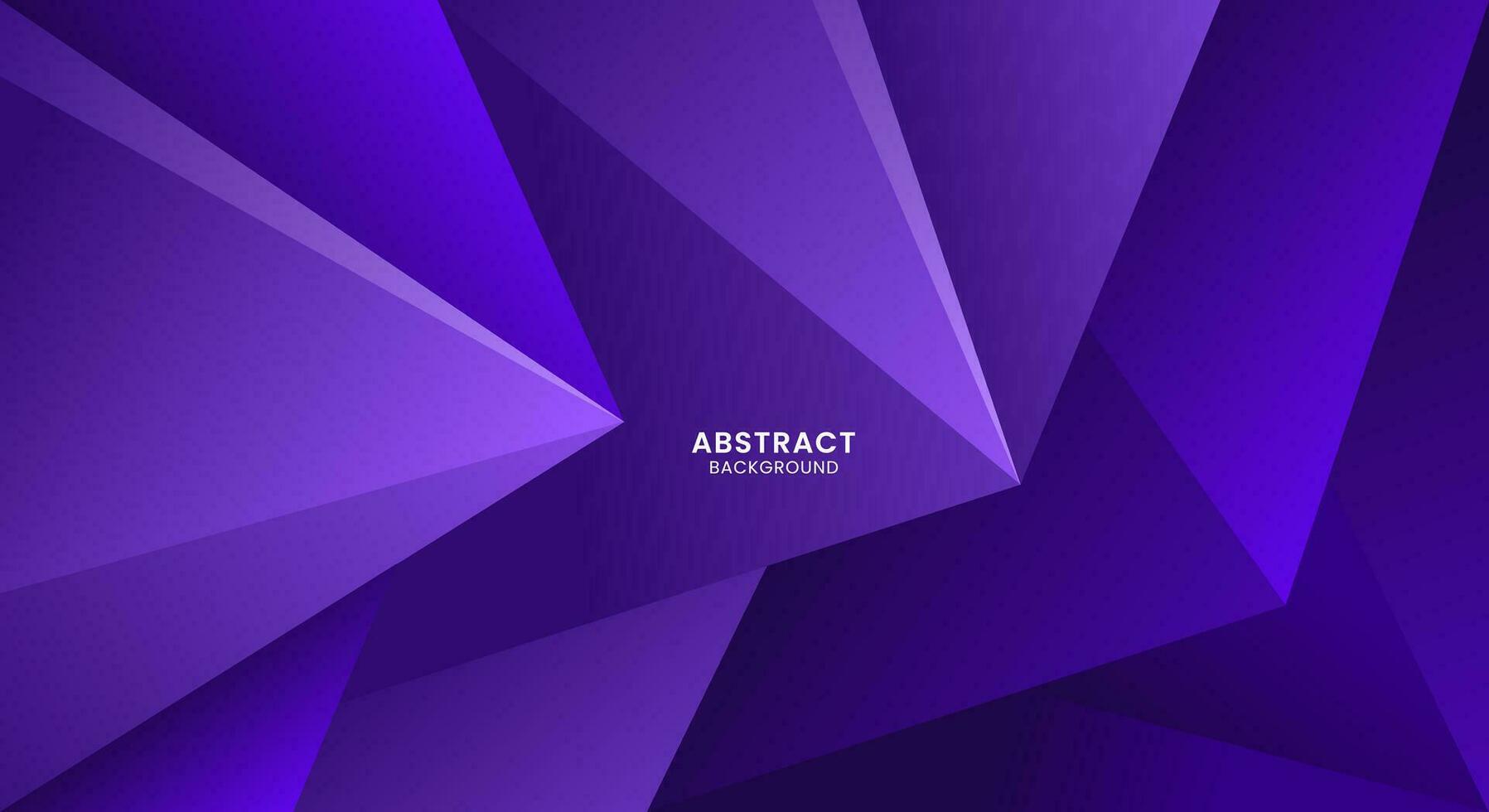 Geometric purple polygonal background vector