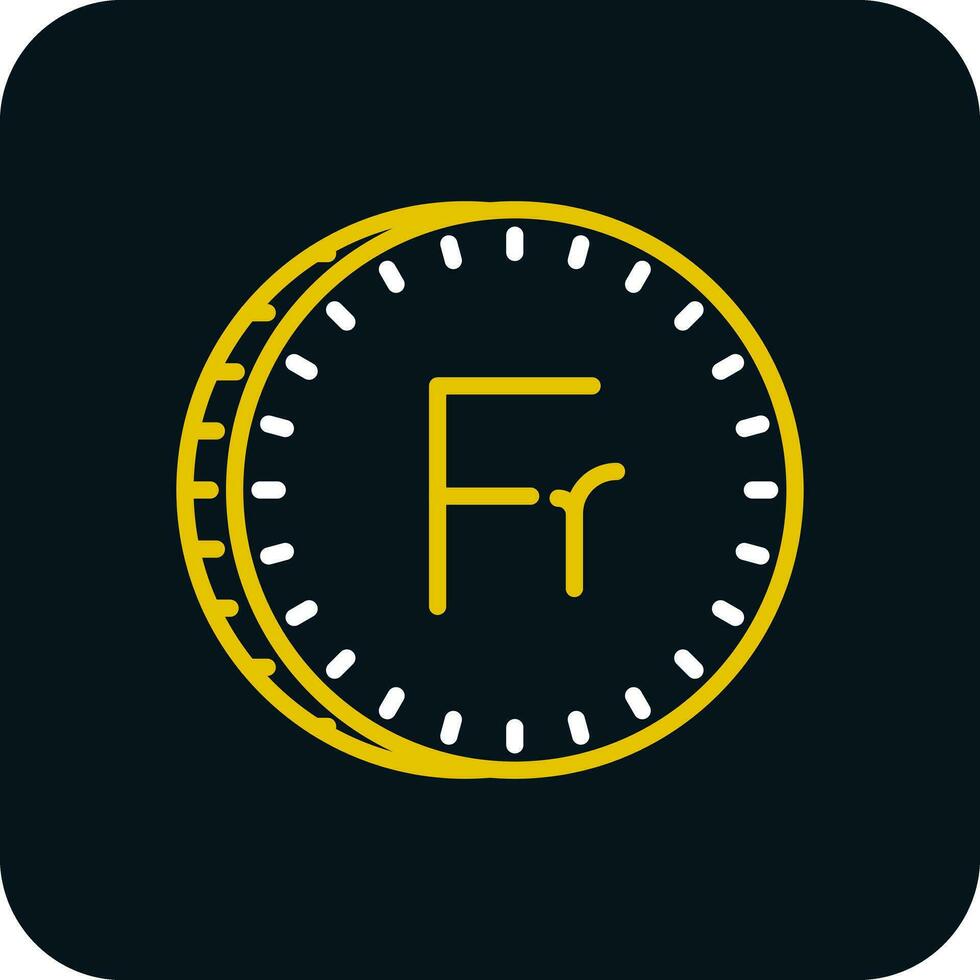 Franc Vector Icon Design