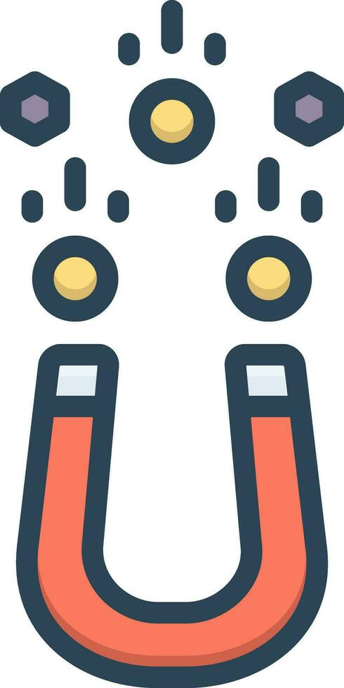 color icon for acquire vector
