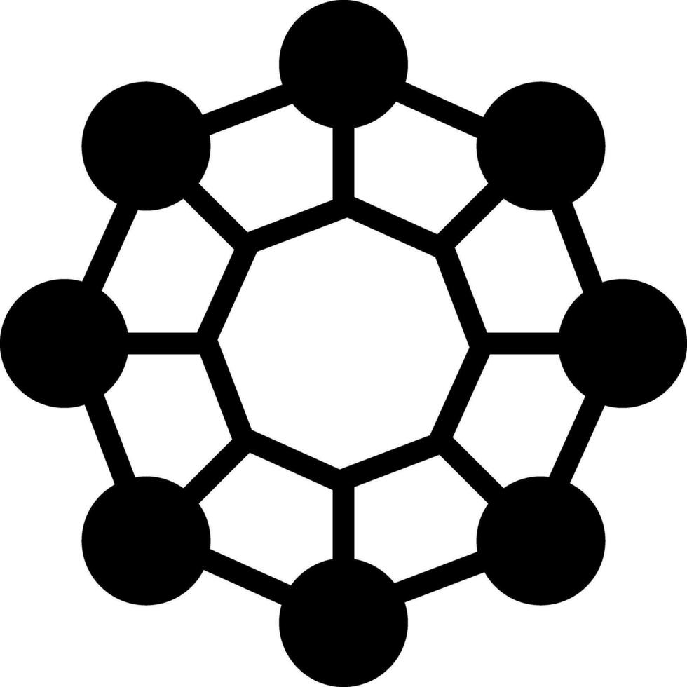 solid icon for connect vector