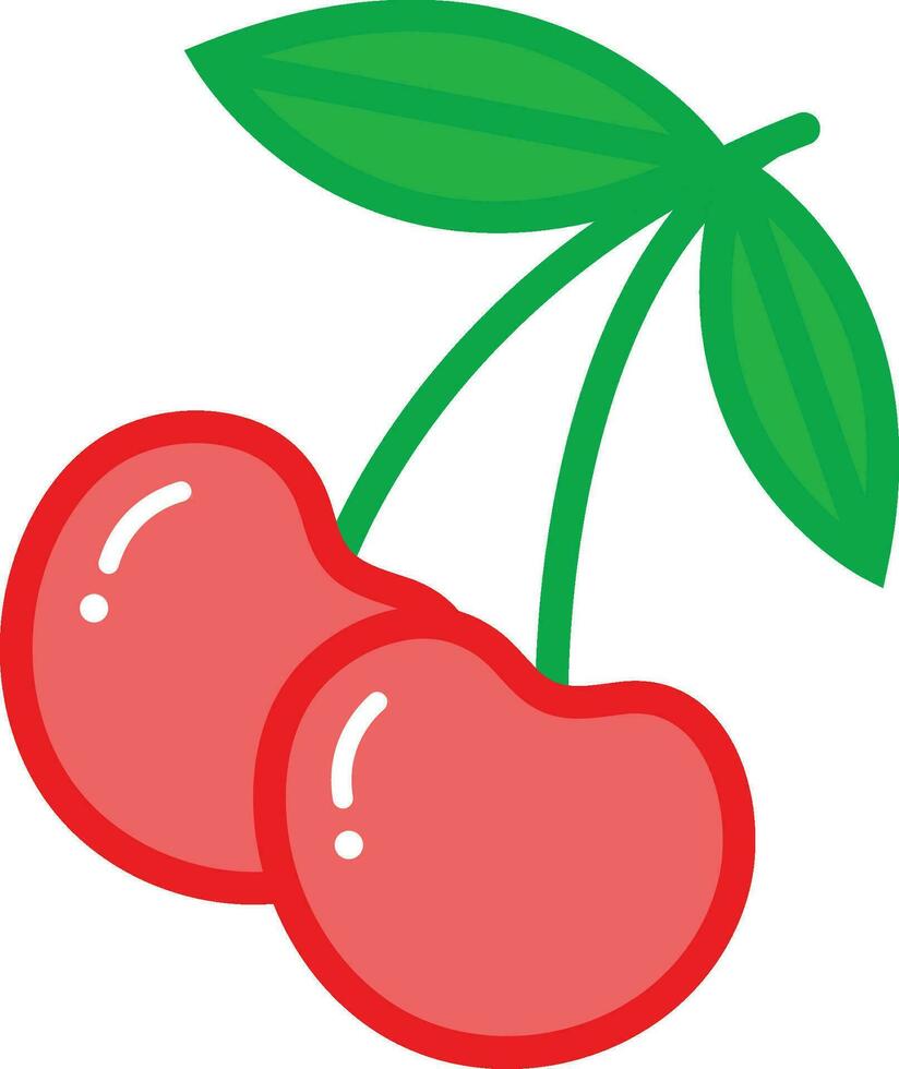 Fruta icono o símbolo vector diseño elemento