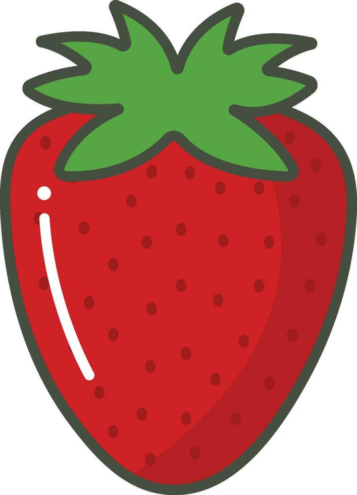 Fruta icono o símbolo vector diseño elemento