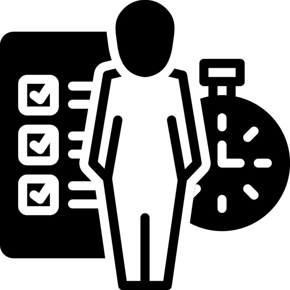 solid icon for disciplines vector