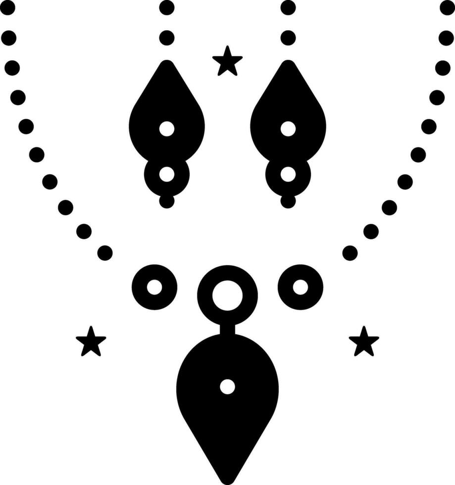 solid icon for jewellery vector