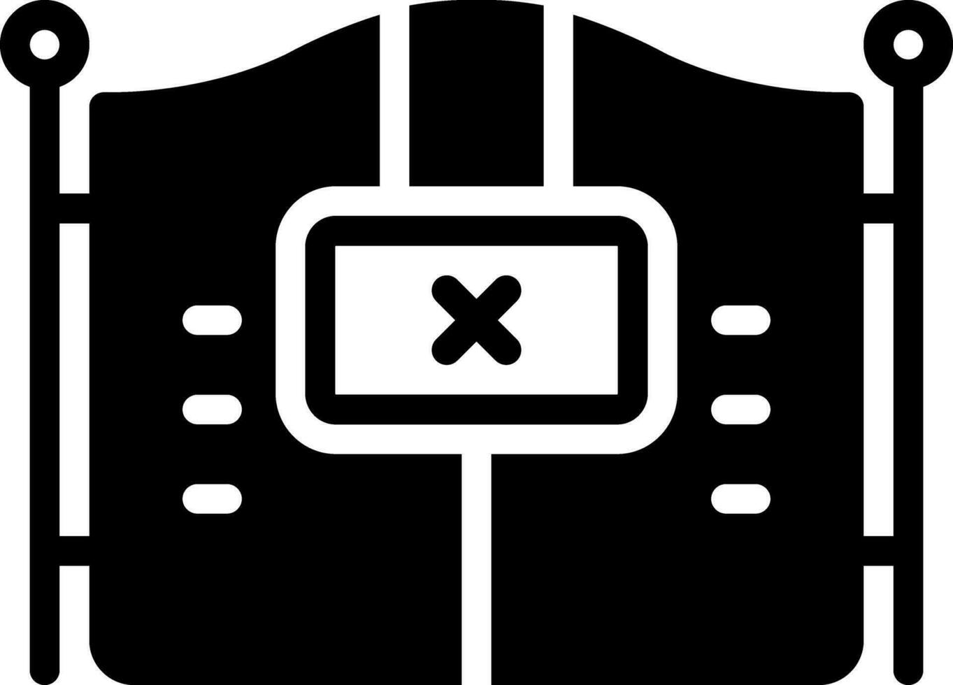 solid icon for temporarily vector