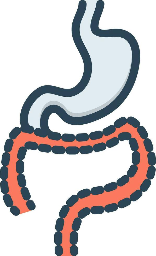 color icon for tract vector