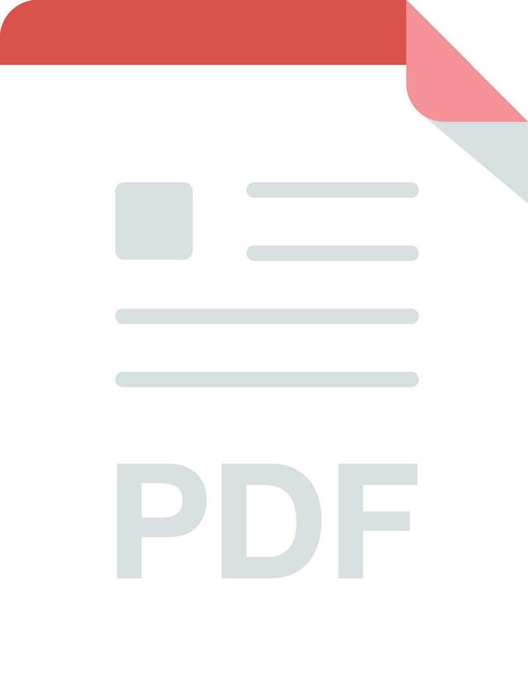 files format with pdf files type vector design element or symbol