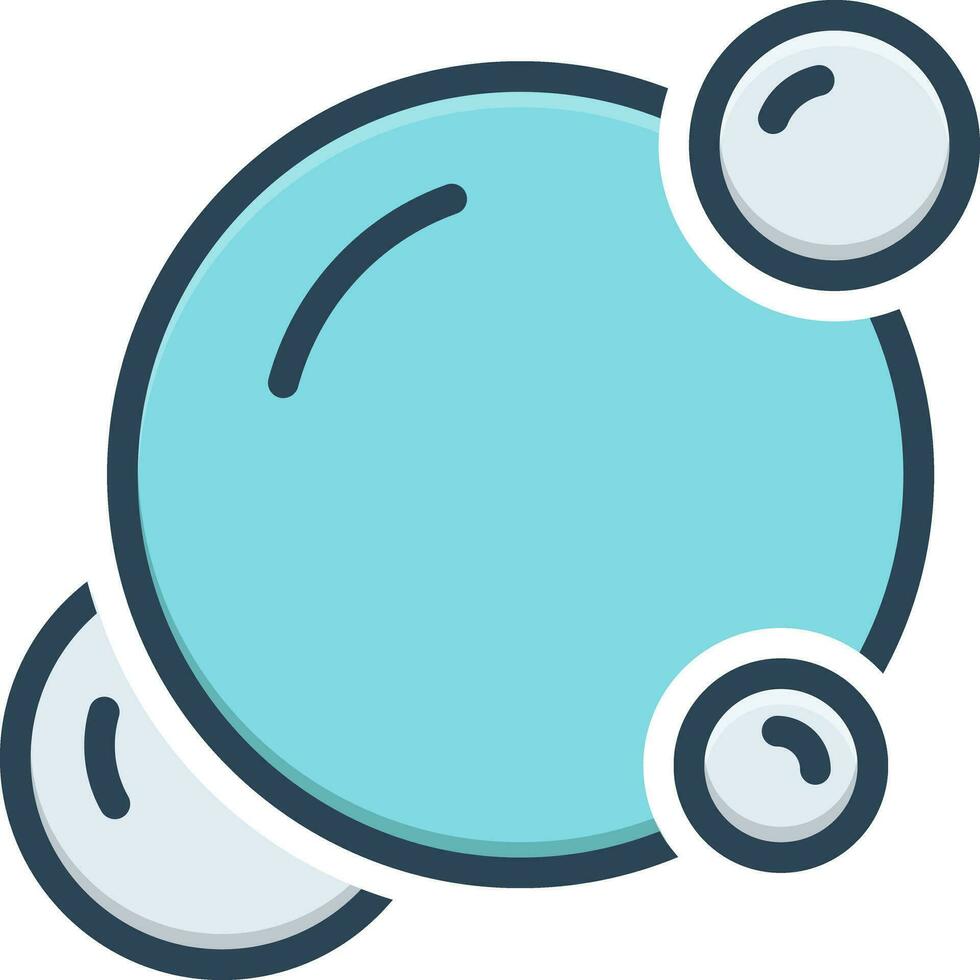 color icon for fusion vector