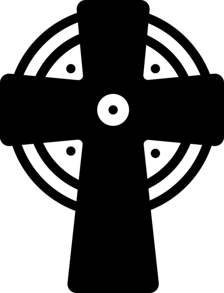 solid icon for scottish vector