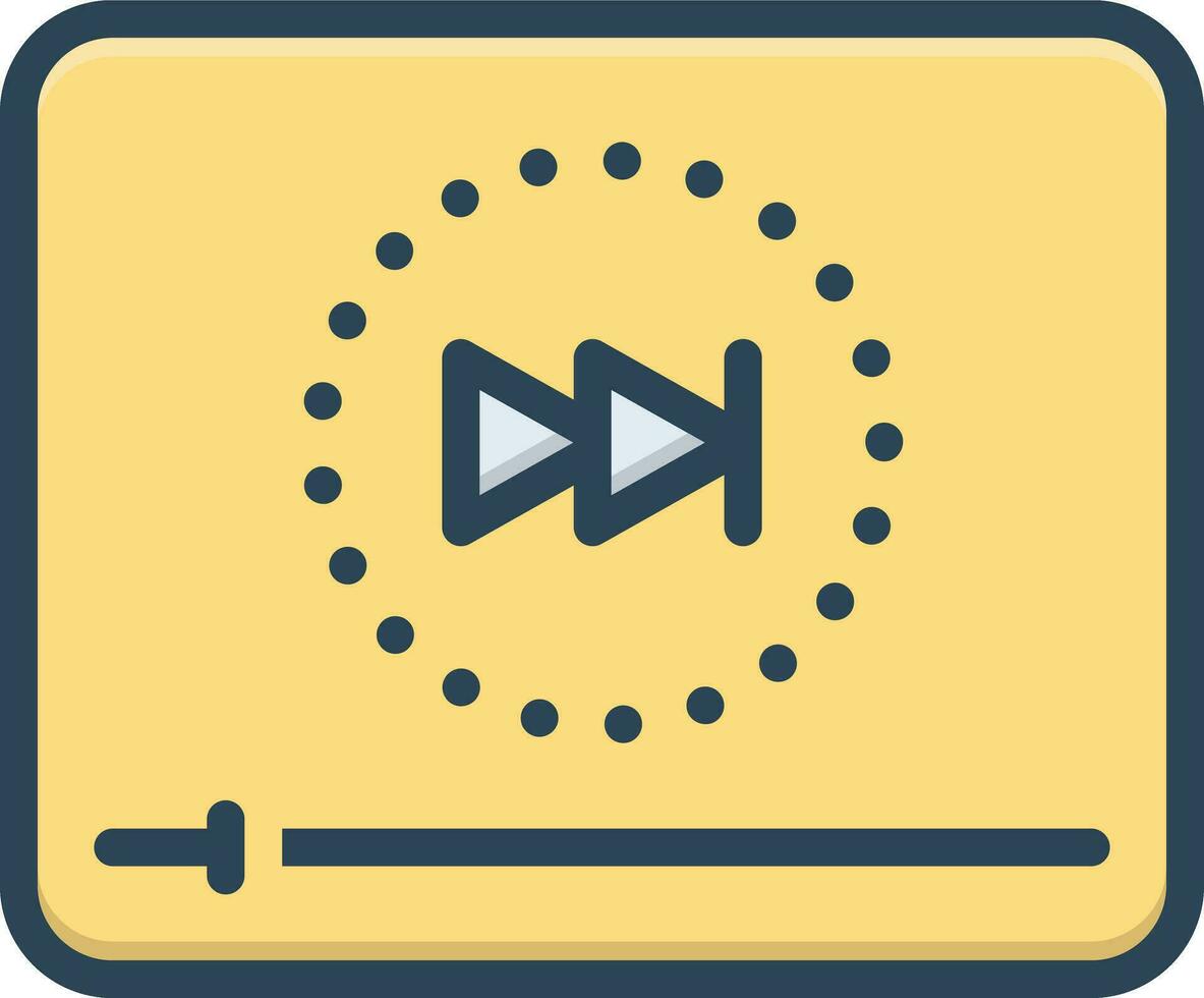 color icon for player vector