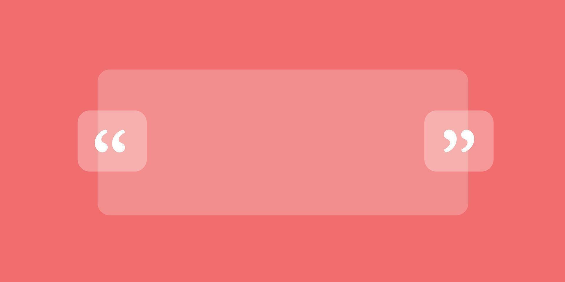 Quote frames blank templates. Quote box frame vector. quote bubbles