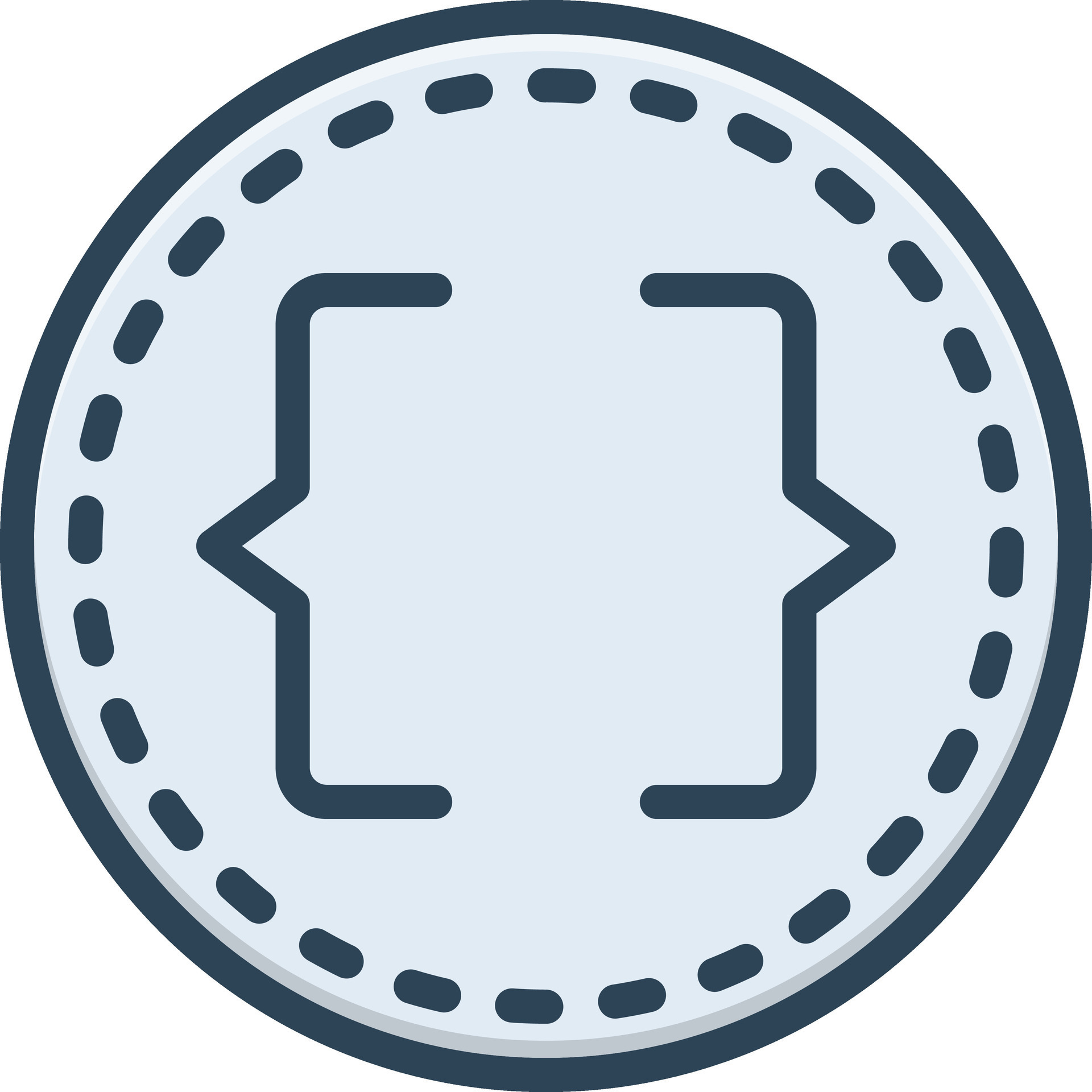 color icon for bracket 29581210 Vector Art at Vecteezy