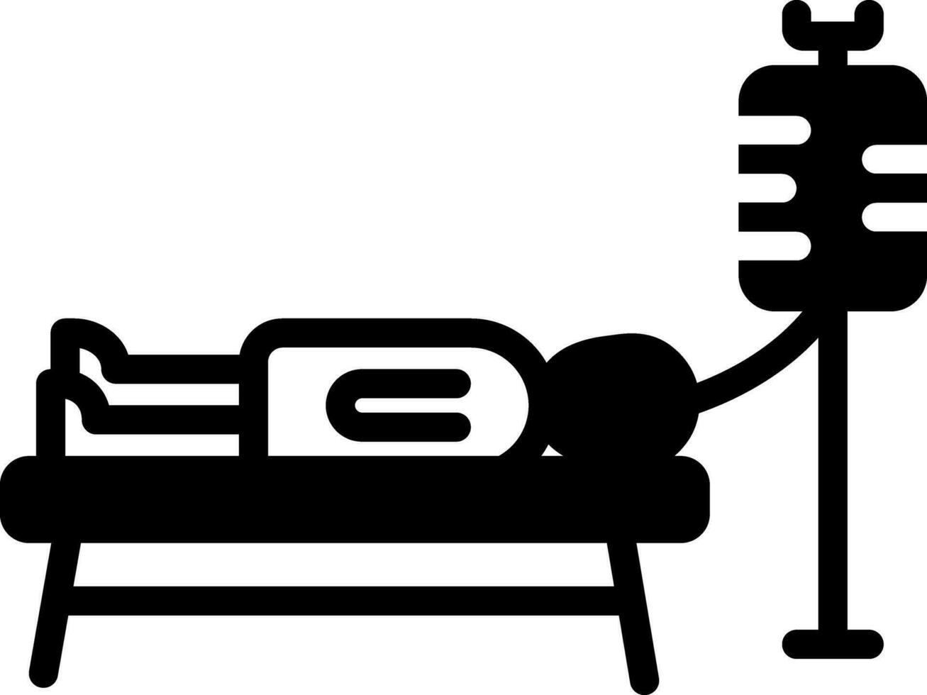 solid icon for glucose vector