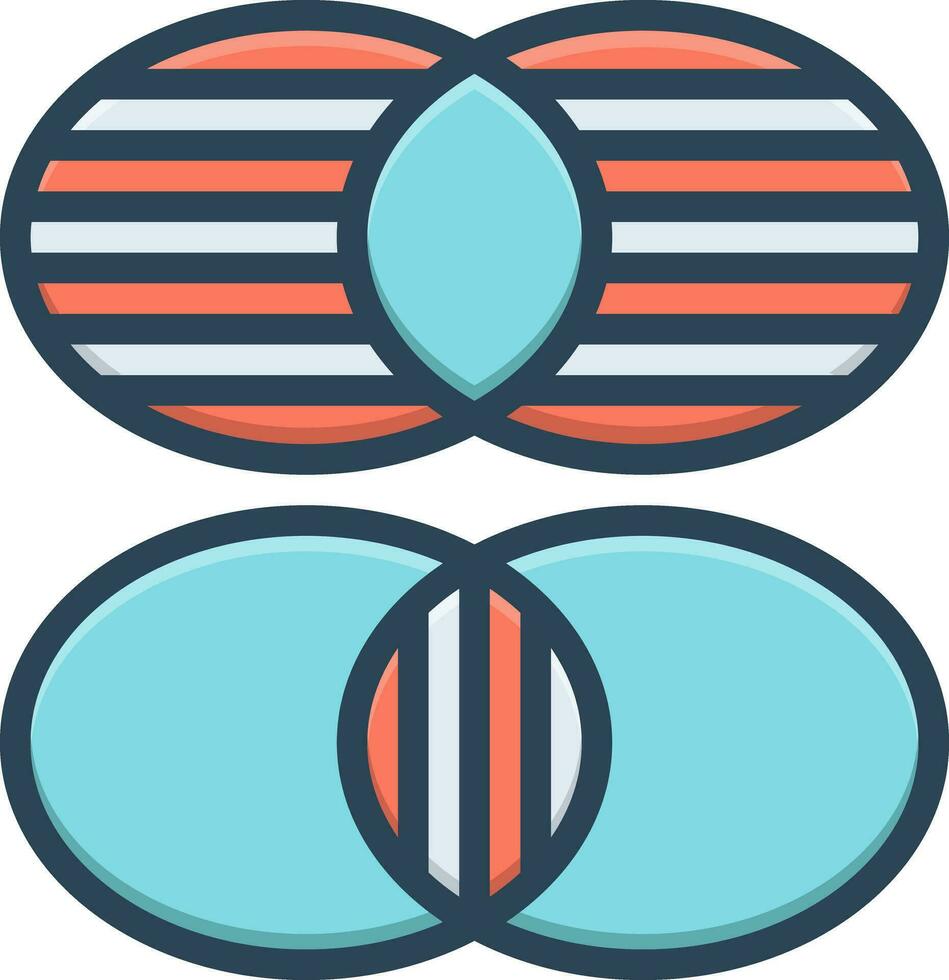 color icon for hypothetical vector