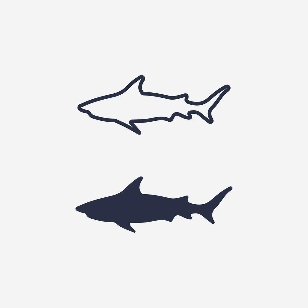 Fish abstract icon design logo template,Creative vector symbol of fishing club or online shop.