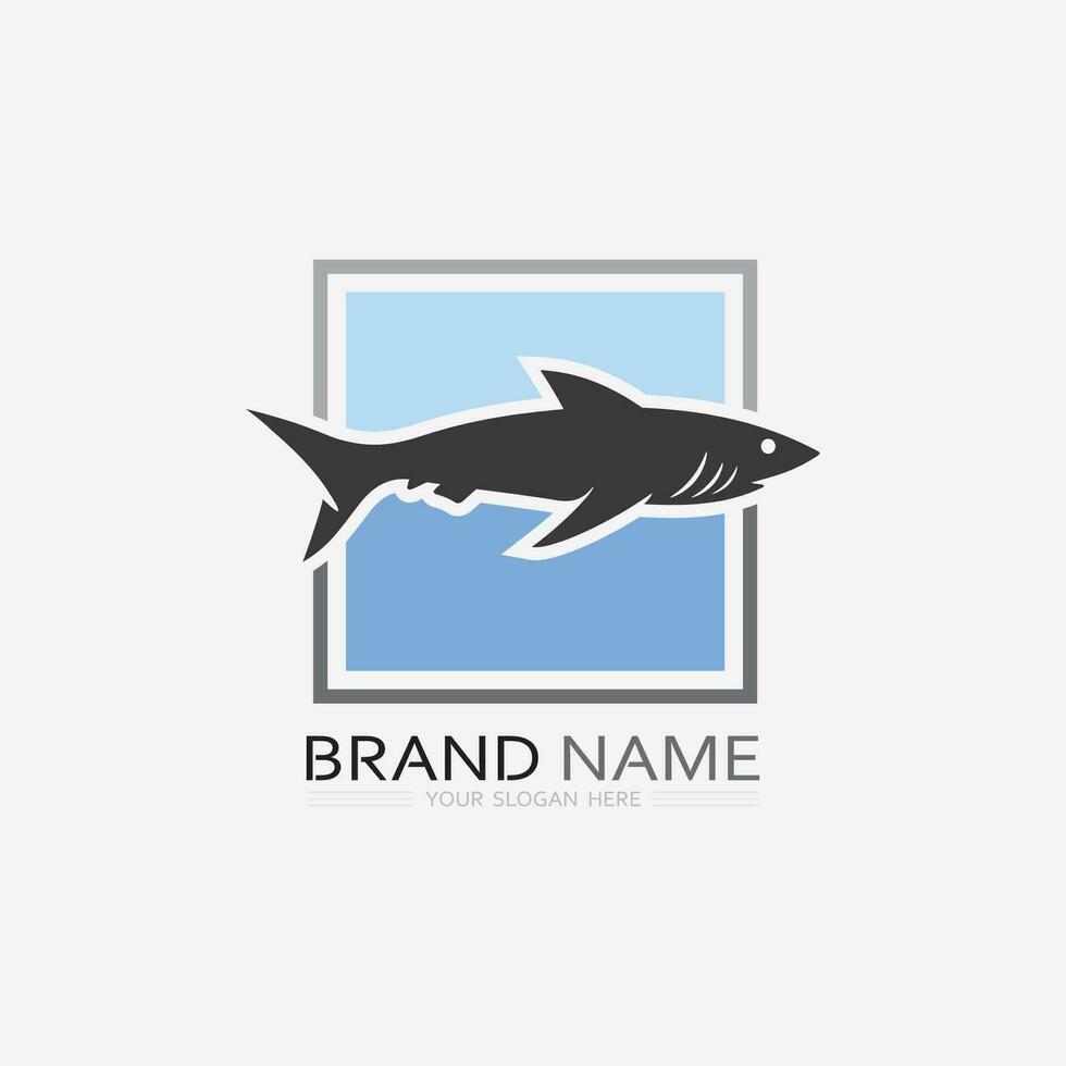 plantilla de logotipo de diseño de icono abstracto de pescado, símbolo de vector creativo de club de pesca o tienda en línea.