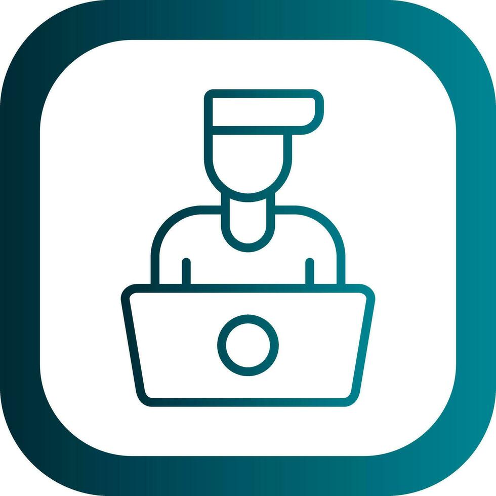 Content Creator Vector Icon Design