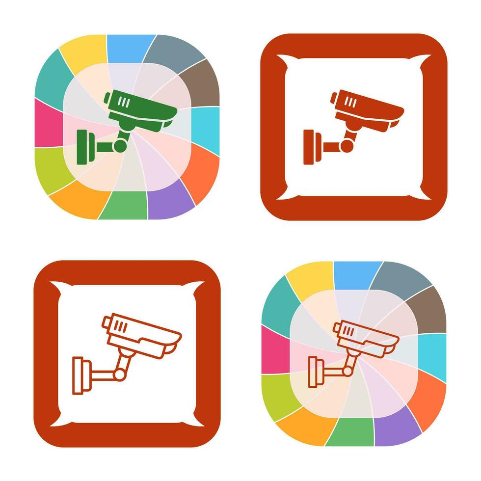 Security Camera Vector Icon