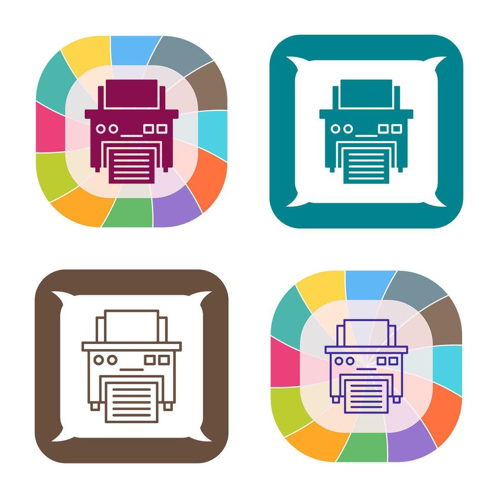 Printer Vector Icon