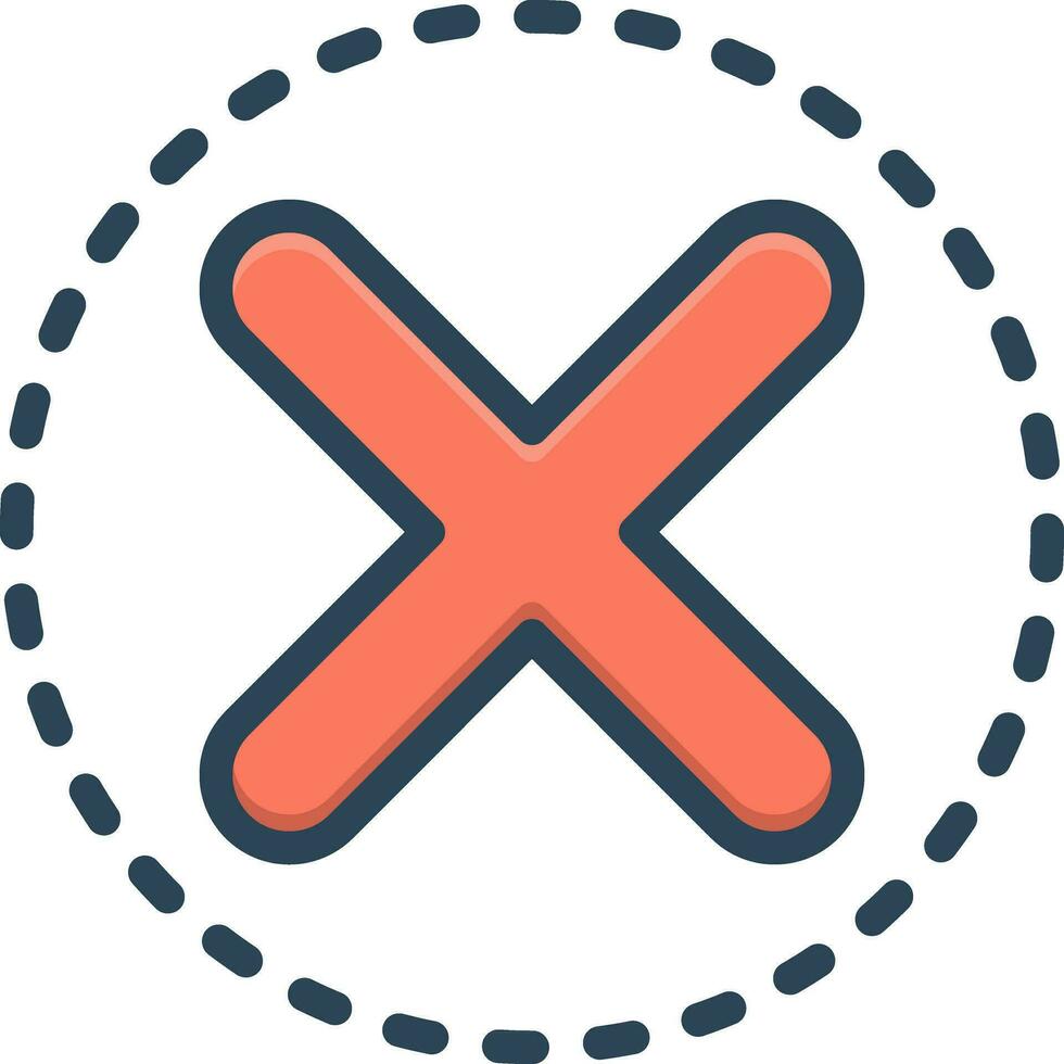 color icon for modelling vector