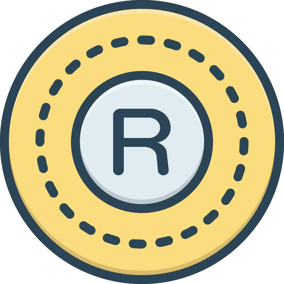color icon for incorporated vector
