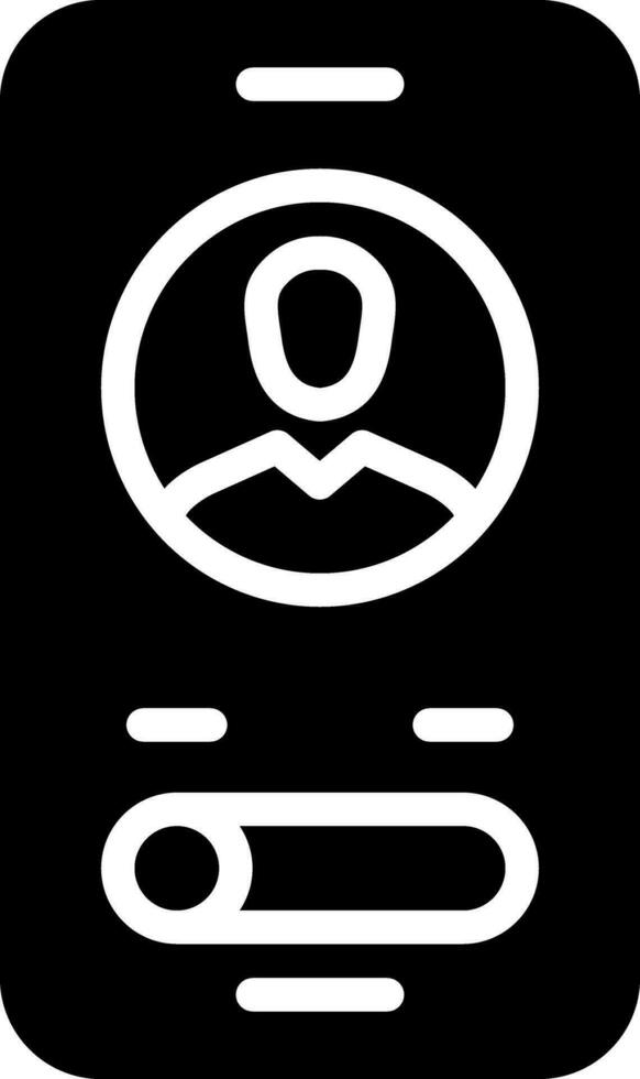 solid icon for focal vector