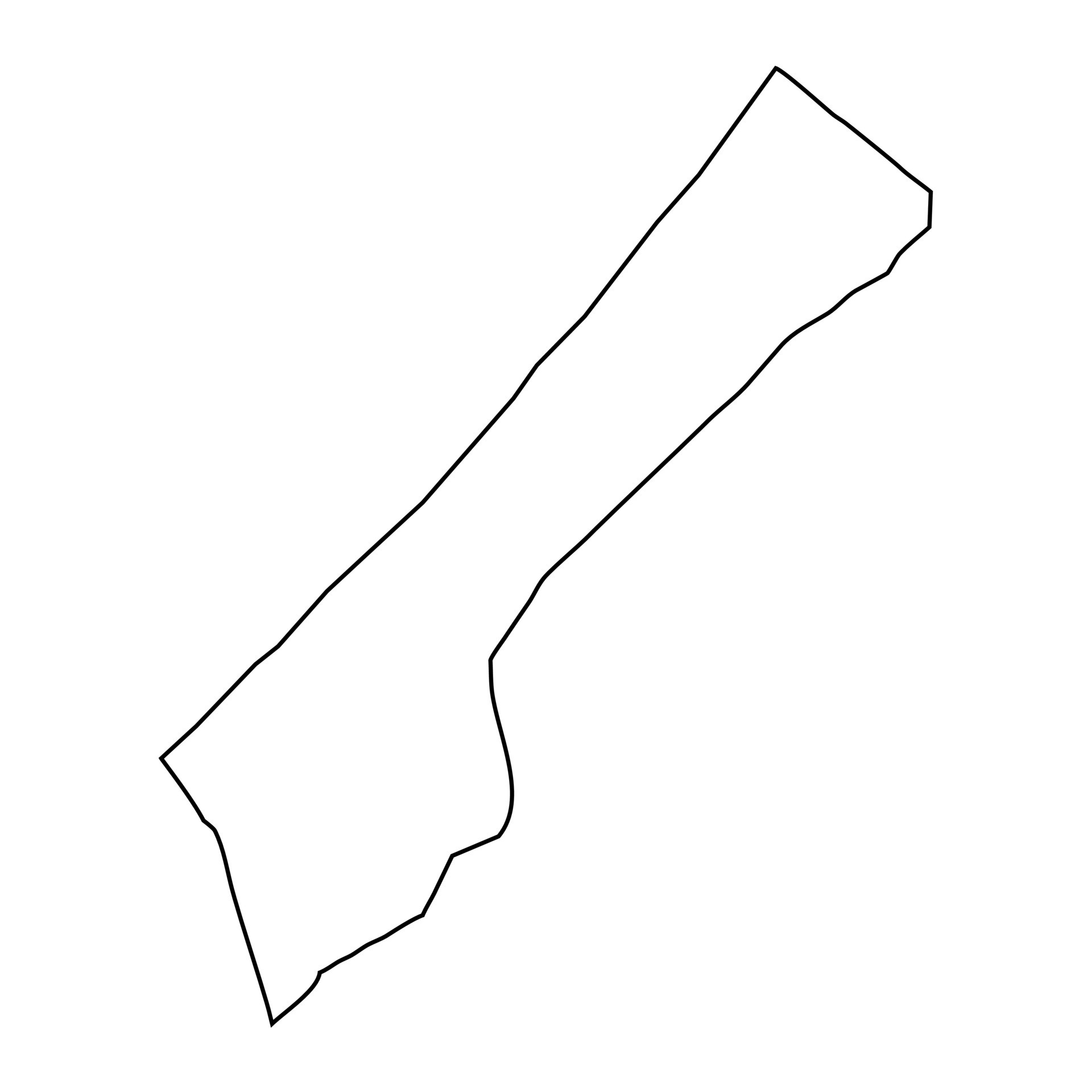Gaza Strip map, Palestinian territories. 29583543 Vector Art at Vecteezy