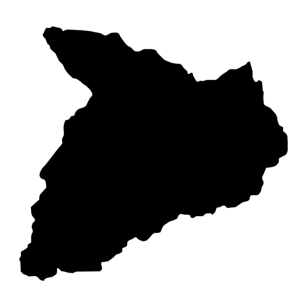 Baghlan provincia mapa, administrativo división de Afganistán. vector