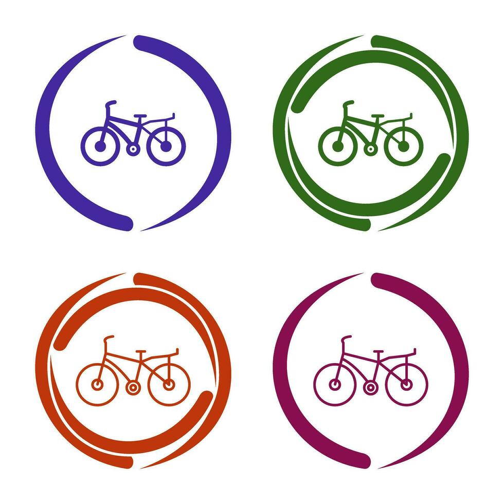 icono de vector de bicicleta