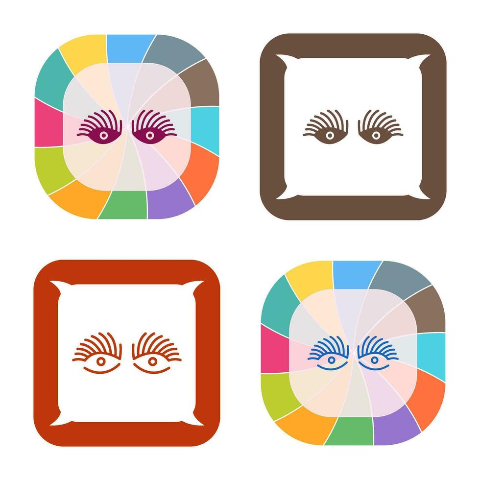 Longlashes Vector Icon