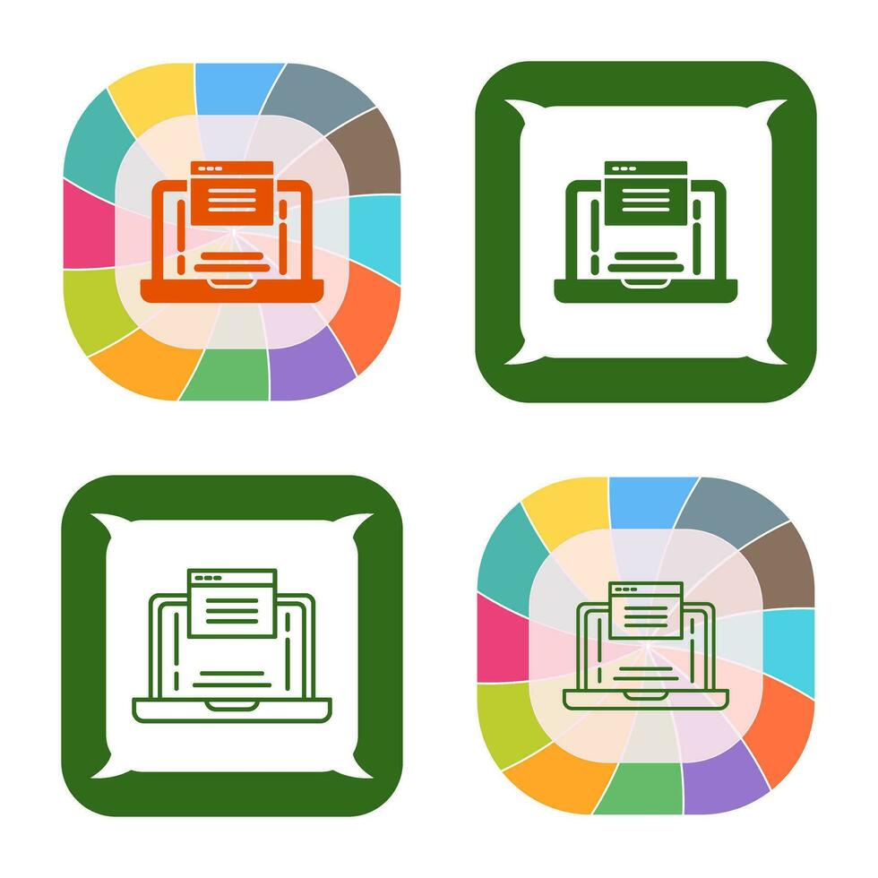 Website Vector Icon