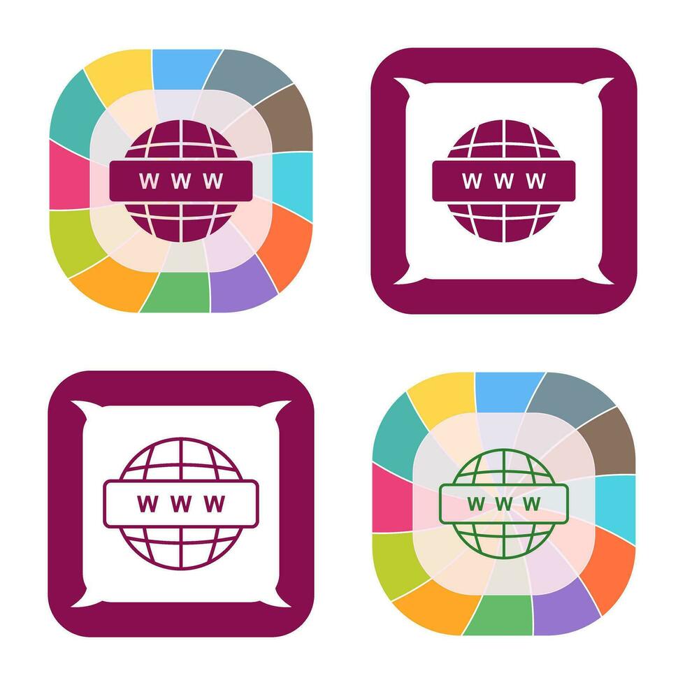 World Wide Web Vector Icon