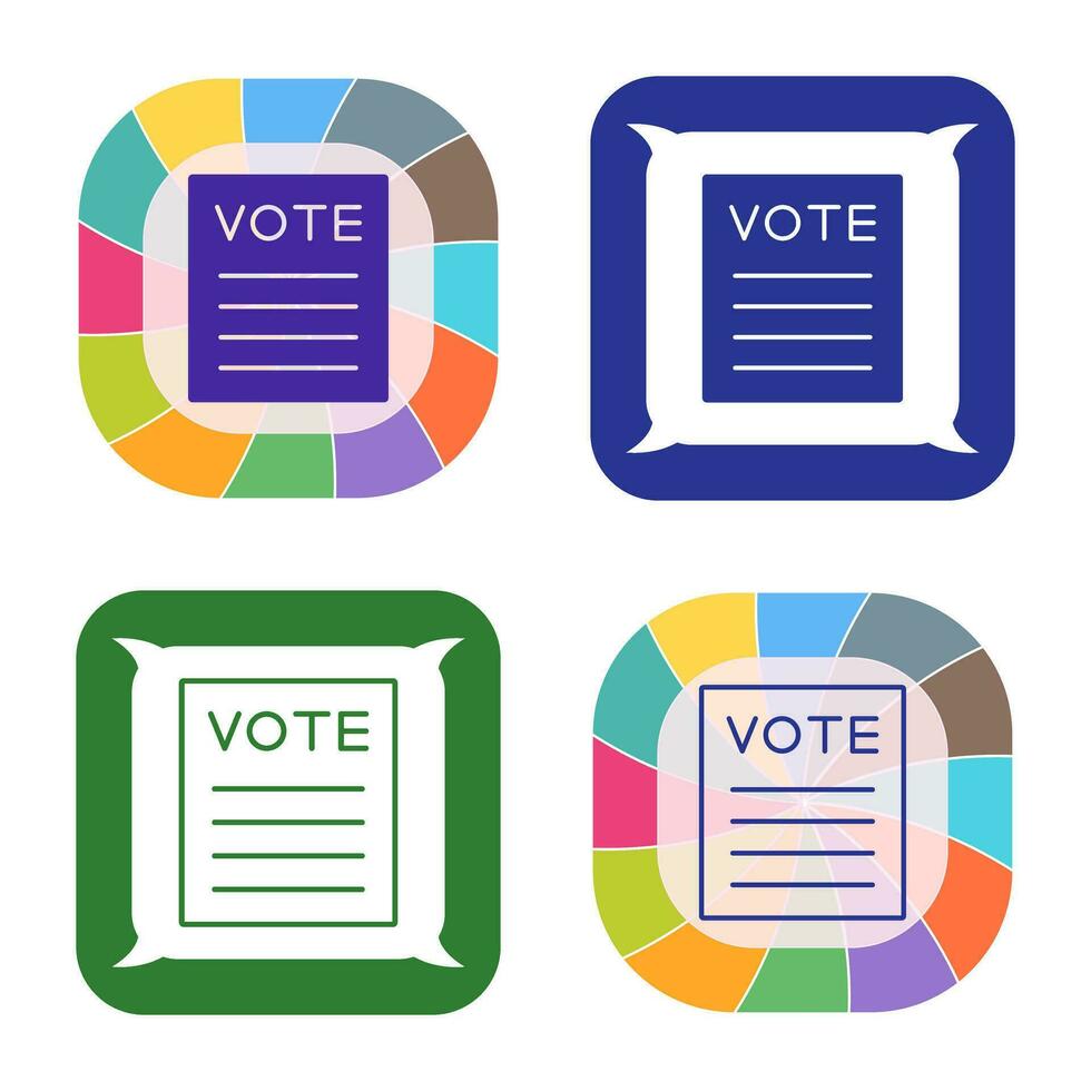 Vote Vector Icon