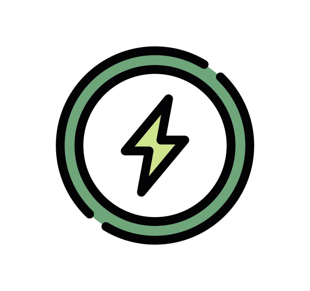 Eco related icon outline and linear vector. vector