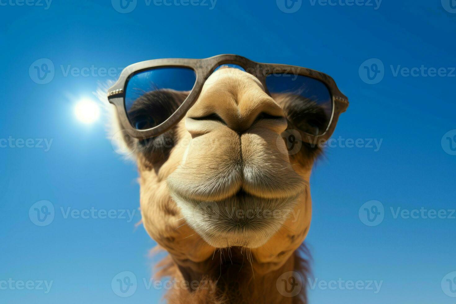 Camel sunglasses. Generate Ai 29585561 Stock Photo at Vecteezy