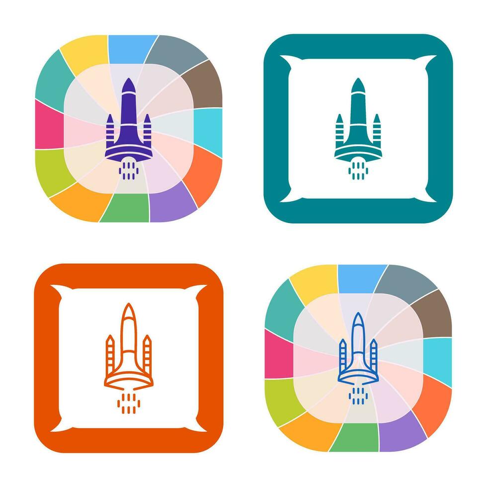 Space Shuttle Vector Icon