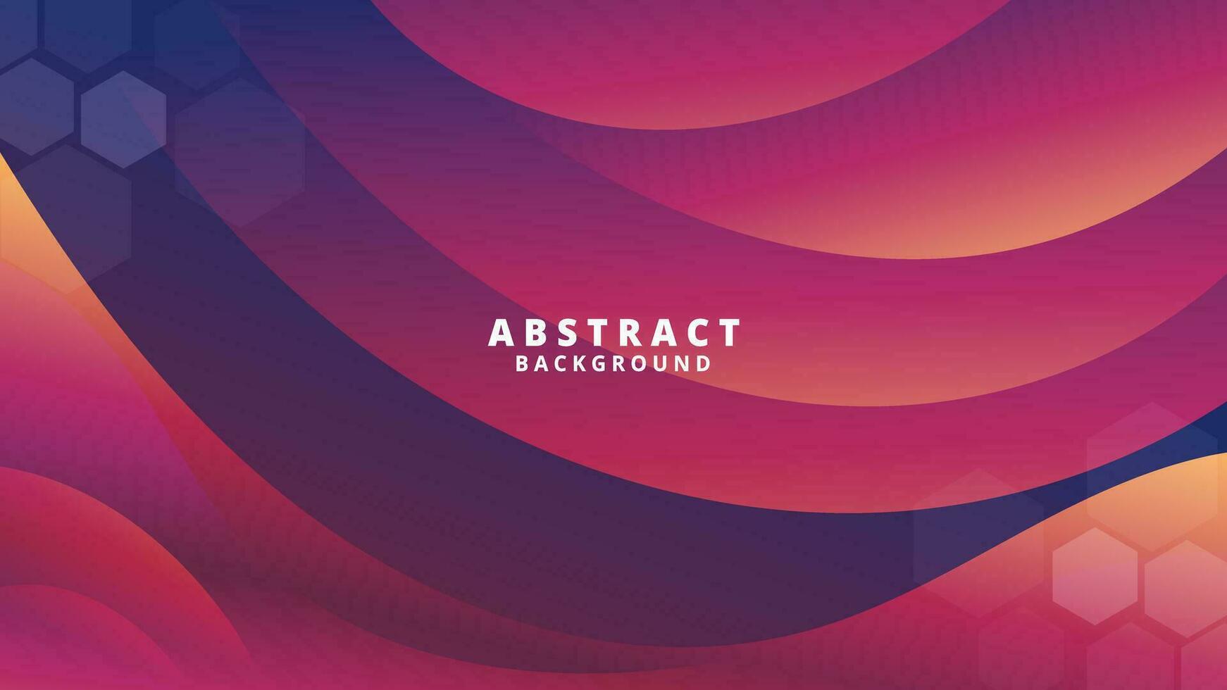 Abstract Gradient red blue liquid Wave Background vector