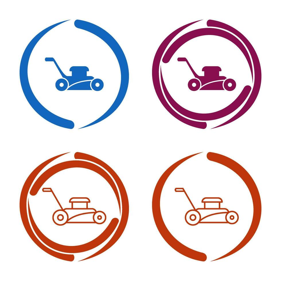 Lawn Mower Vector Icon